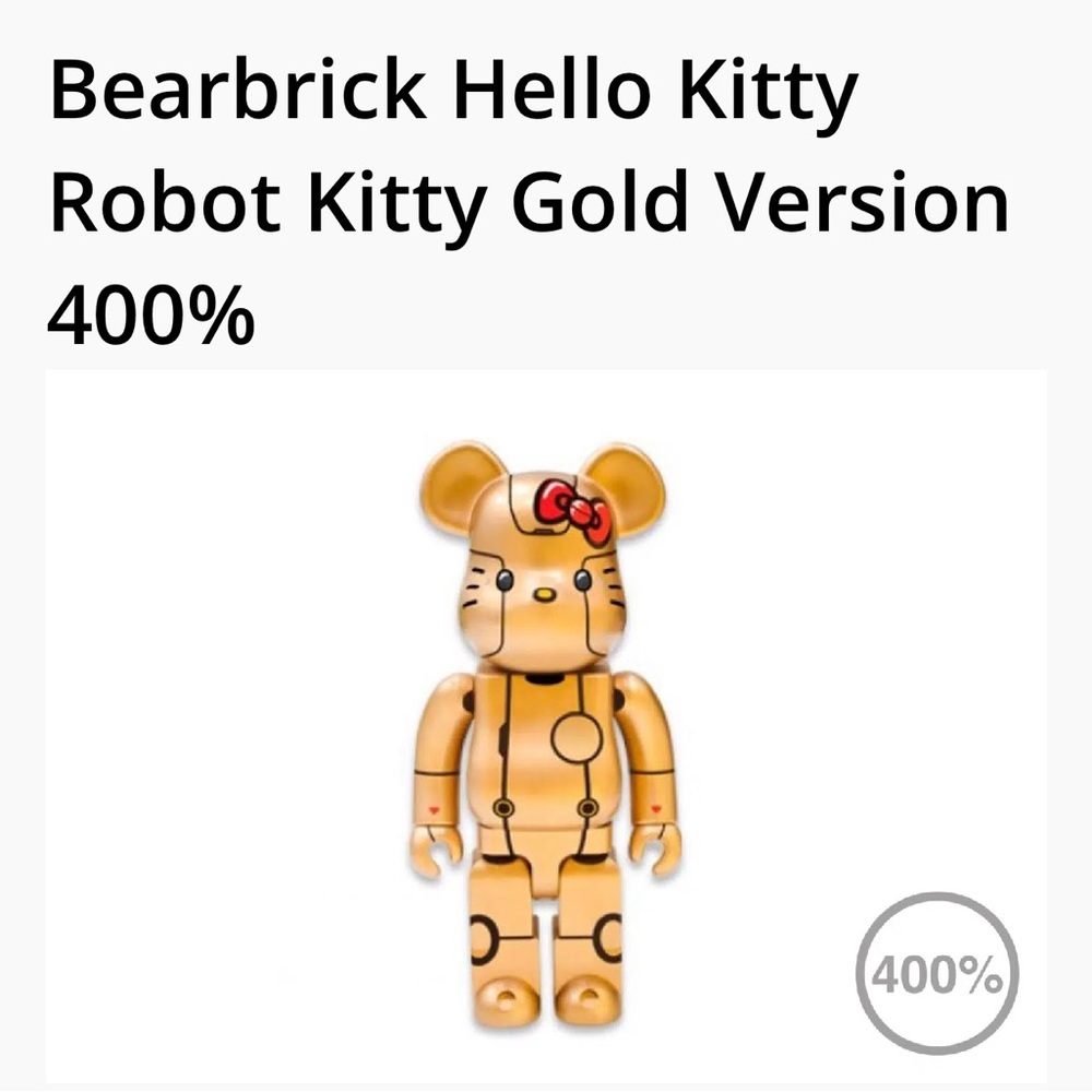 400% Hello Kitty gold 🐱🐻 - Picture 4 of 6